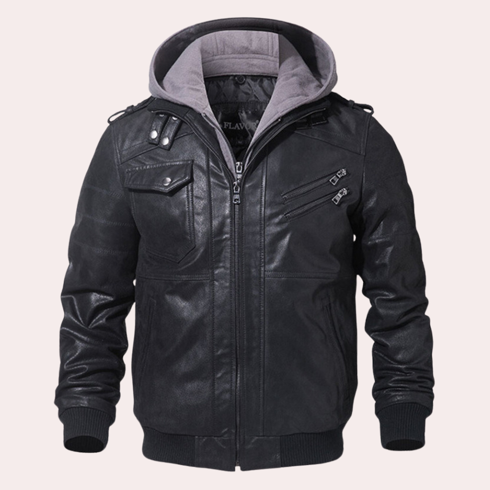 Benjamin Stylische Herren-Kapuzenjacke