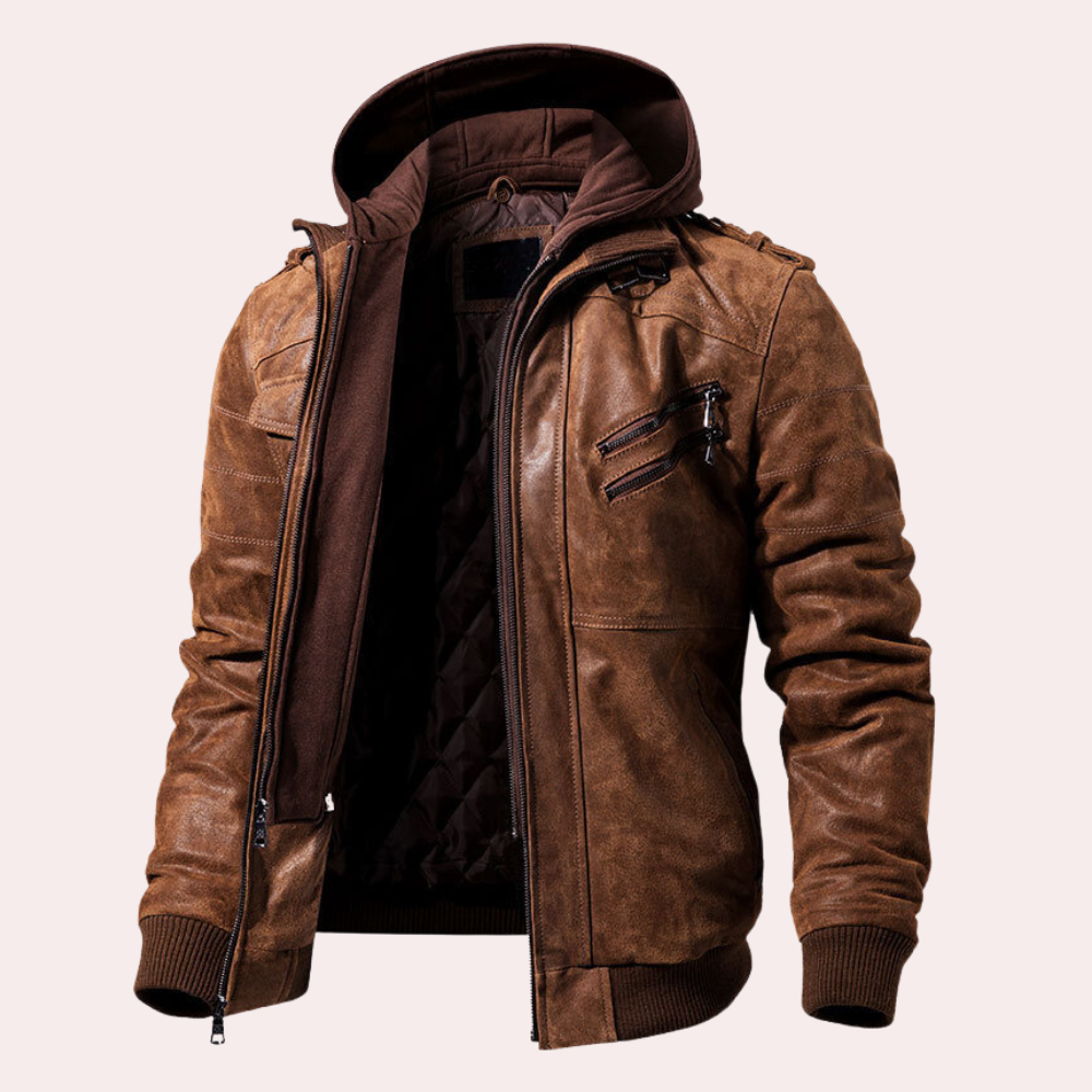 Benjamin Stylische Herren-Kapuzenjacke