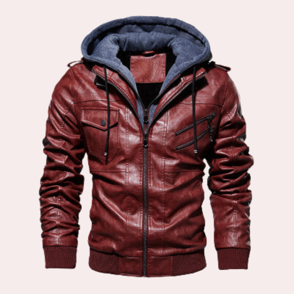 Benjamin Stylische Herren-Kapuzenjacke